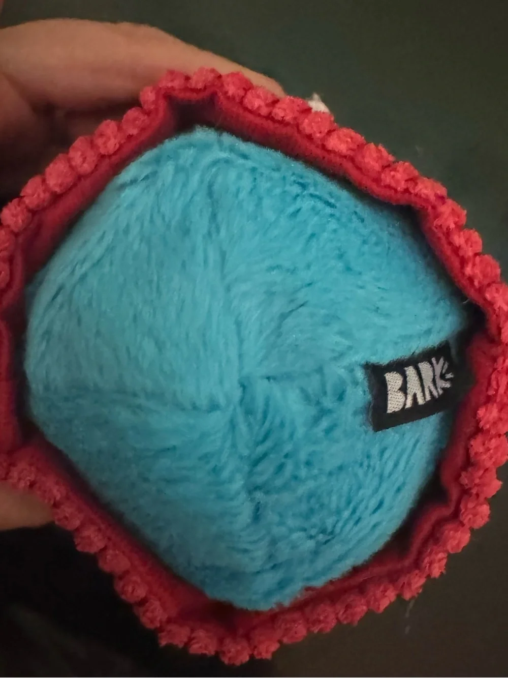 Bark Box Super Chewer L rip & reveal glow in the dark little monster dog toy NEW